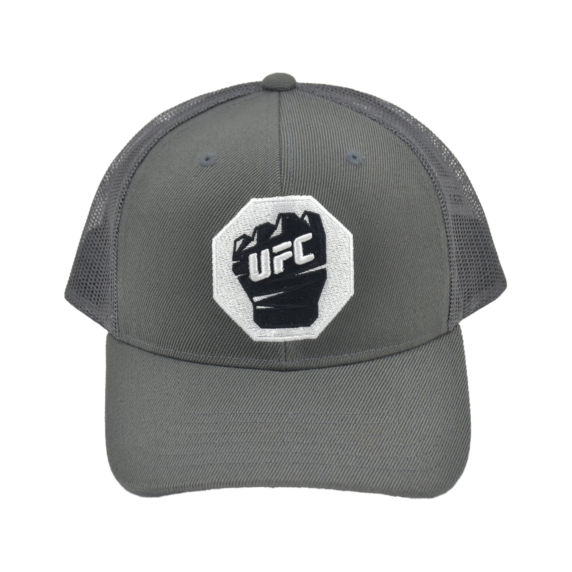 Concept One UFC Trucker Hat, Mesh Adult Adjustable Snapback Baseball Cap with Curved Brim