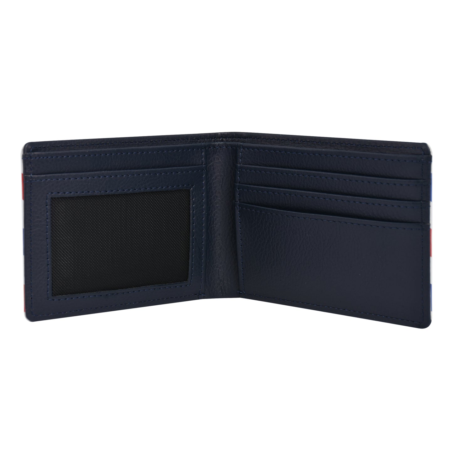 USPS U.S Mail Eagle Stamp Logo Bifold Wallet, Slim Wallet in Decorative Tin Case Multi, Unisex