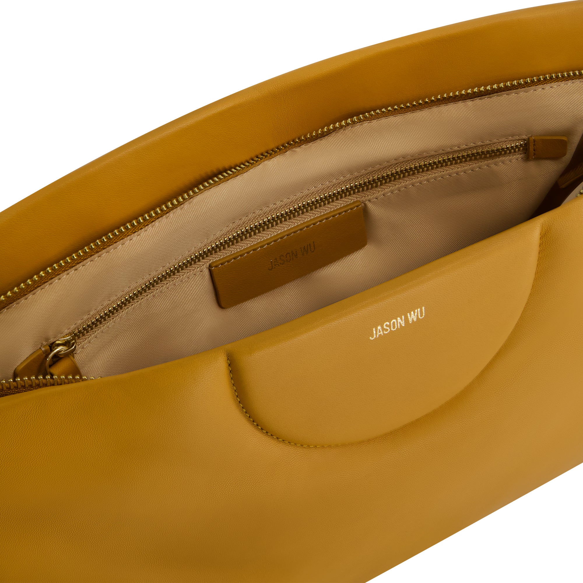 Jason Wu Black Clutch, MUSTARD