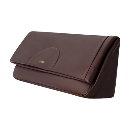 Jason Wu Elegant Fold-Over Clutch – Grape