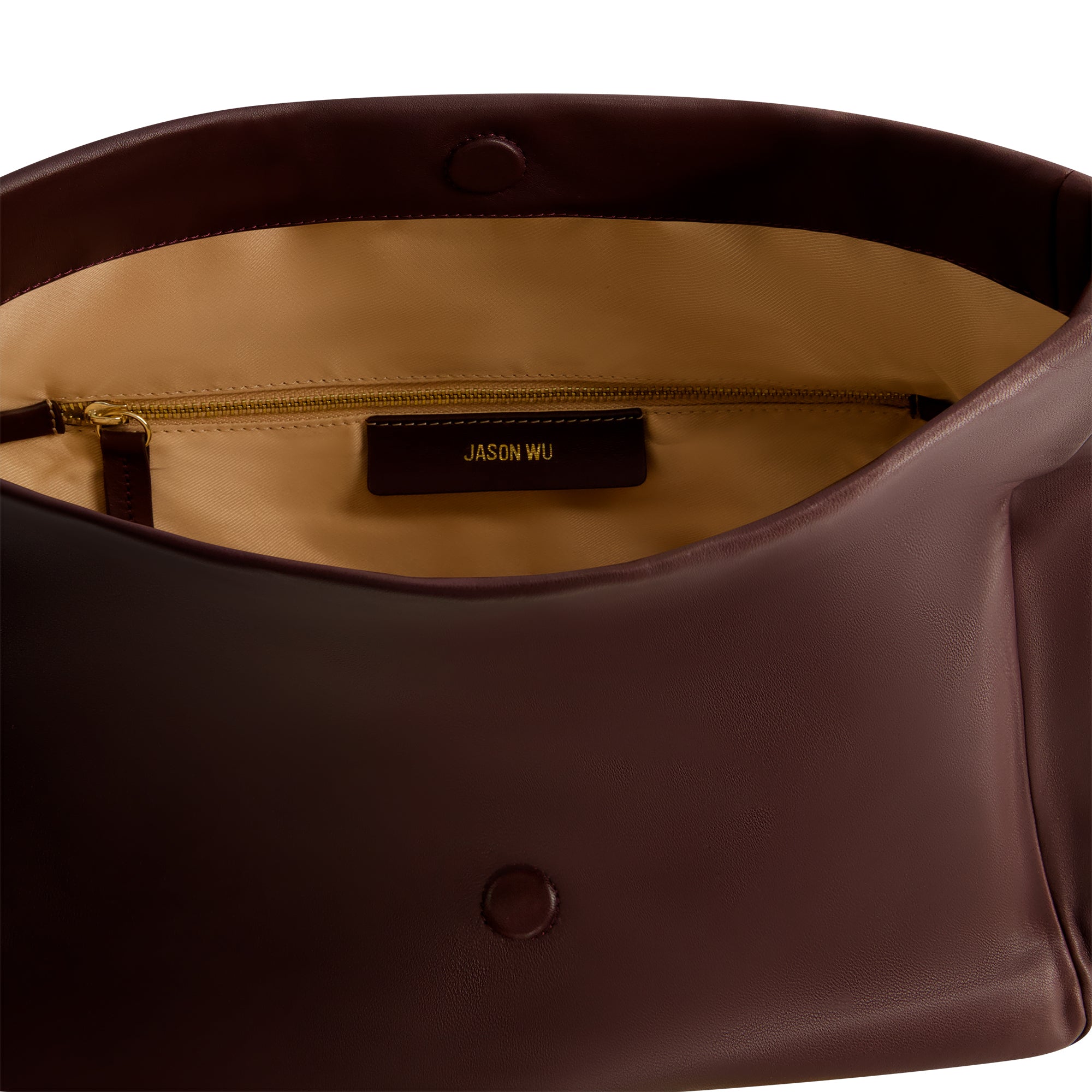 Jason Wu Elegant Fold-Over Clutch – Grape