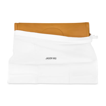 Jason Wu Elegant Fold-Over Clutch – Yellow