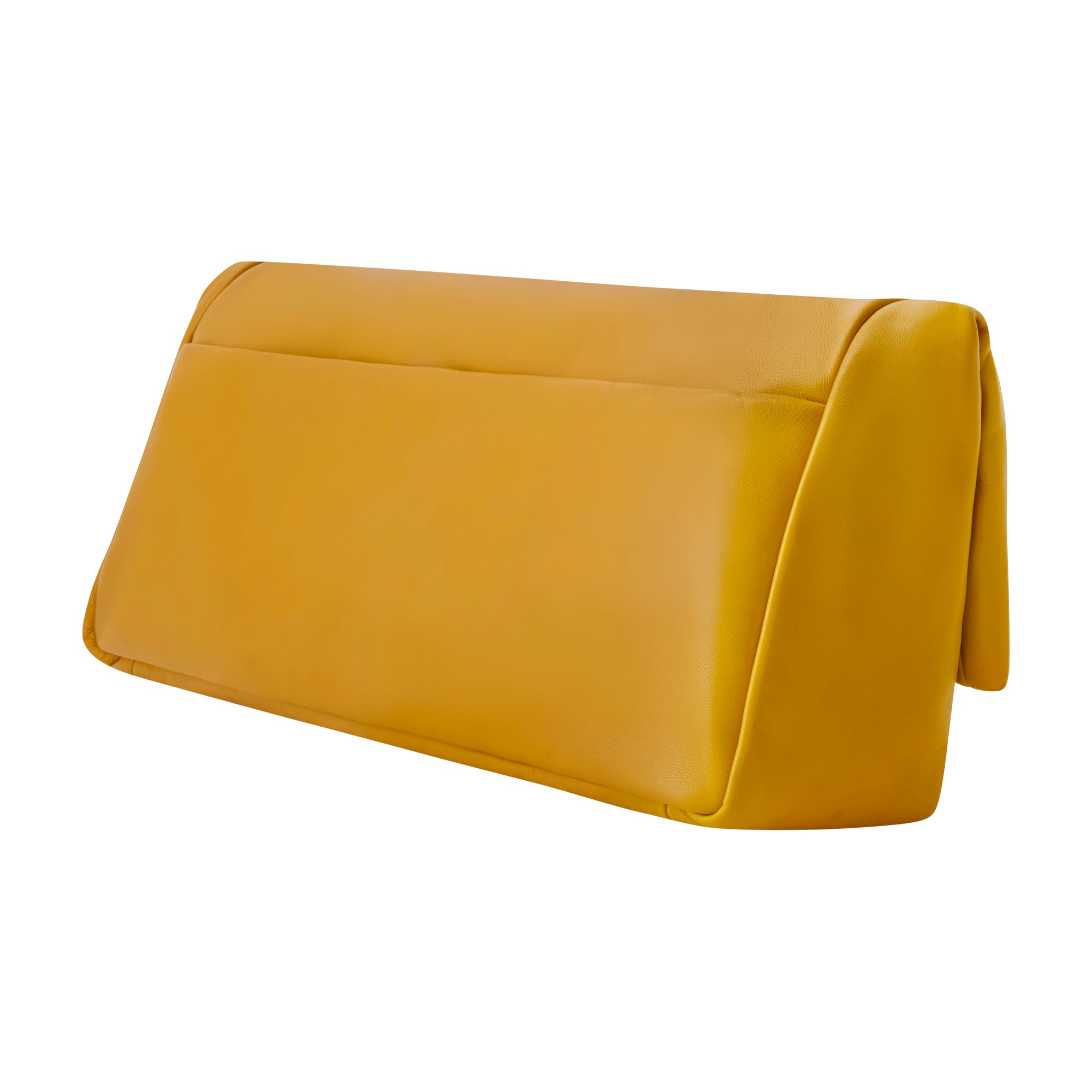 Jason Wu Elegant Fold-Over Clutch – Yellow