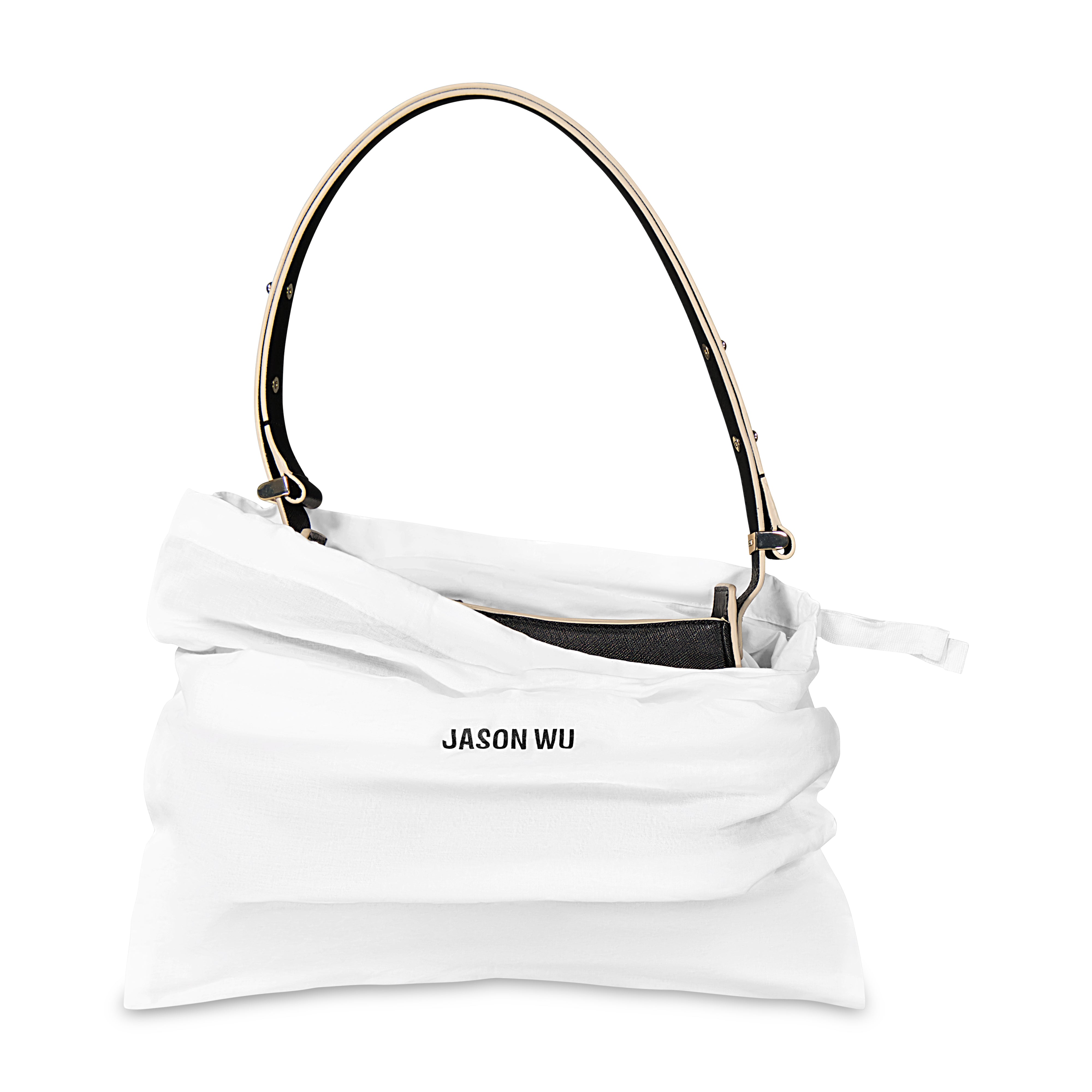 Jason Wu Convertible Shoulder Bag – Classic Elegance with a Modern Touch - Black