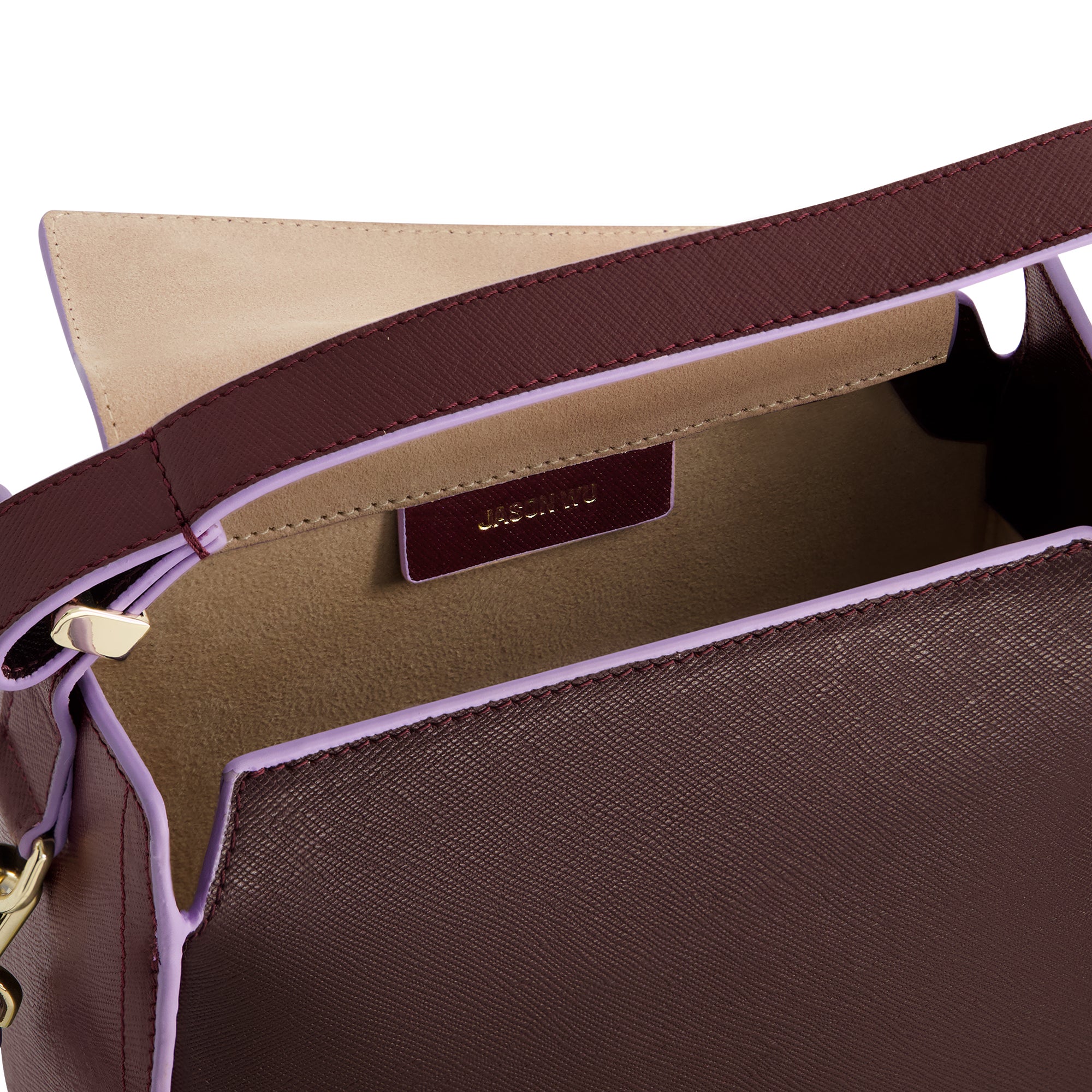 Jason Wu Convertible Shoulder Bag – Classic Elegance with a Modern Touch - Grape