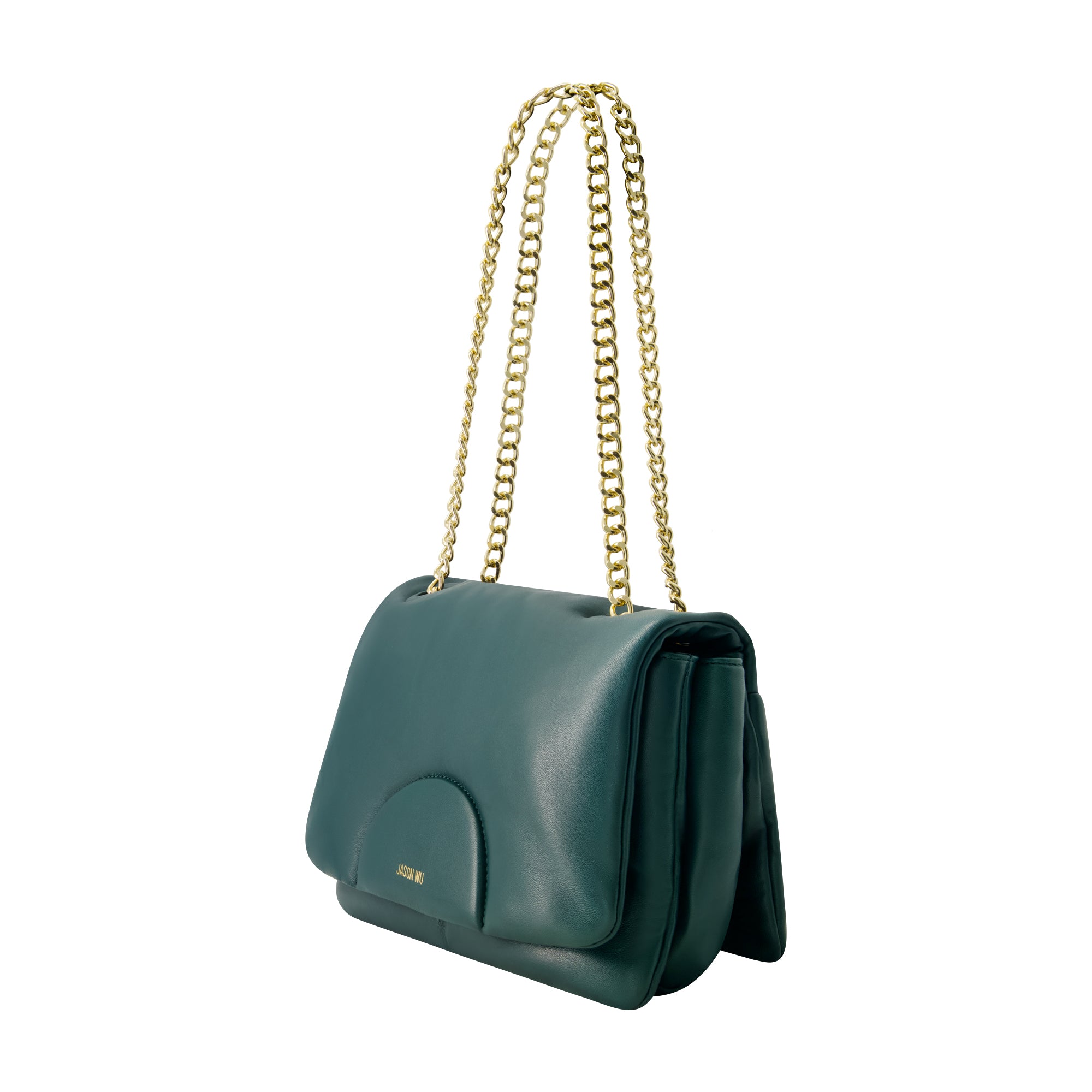 Jason Wu Convertible Chain Shoulder Bag, JUNGLE