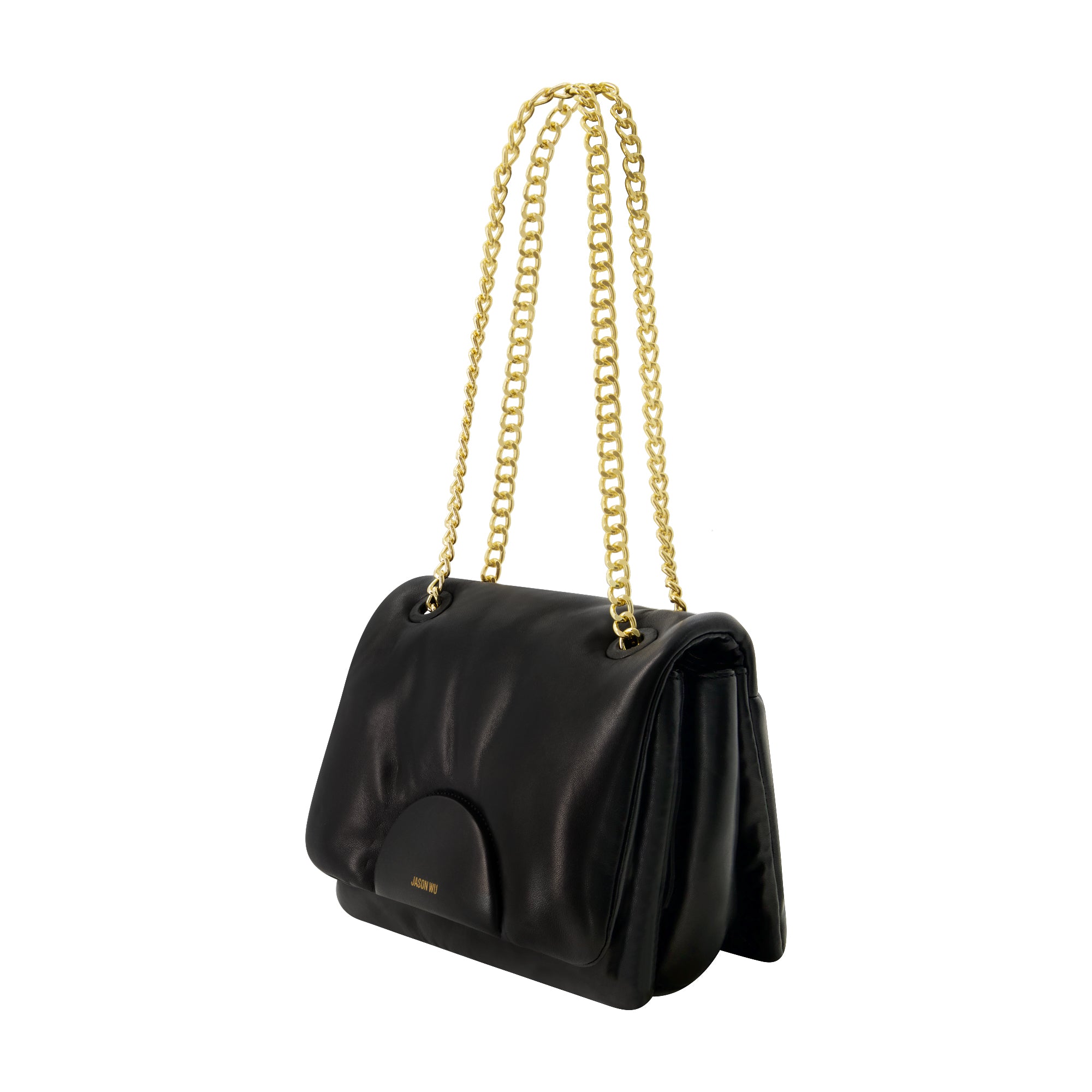Jason Wu Convertible Chain Shoulder Bag, BLACK