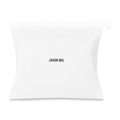 Jason Wu Quilted Chain Shoulder Bag with JW Logo, BLACK