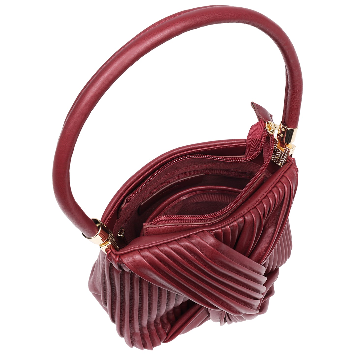 Jason Wu Pleated Knot Box Handle Bag