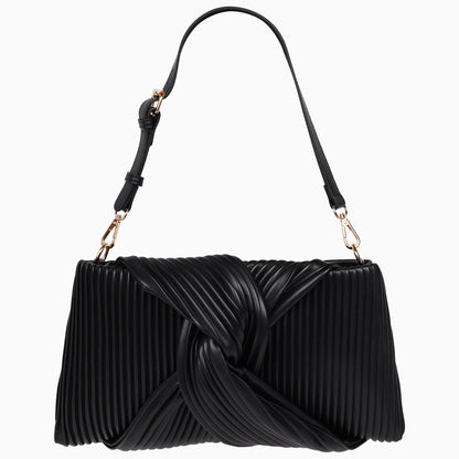 Jason Wu Pleated Knot Clutch with Shoulder Strap