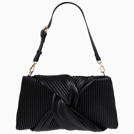 Jason Wu Pleated Knot Clutch with Shoulder Strap