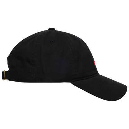 The Devil Wears Prada Red Heel Embroidered Dad Cap, Black