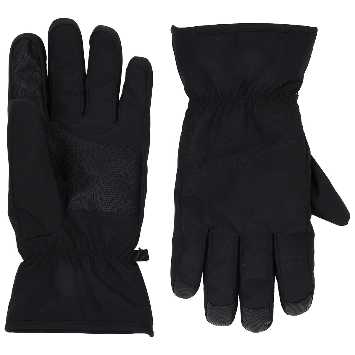 Weatherproof Utility Gloves with Fleece Lining – Black – Medium