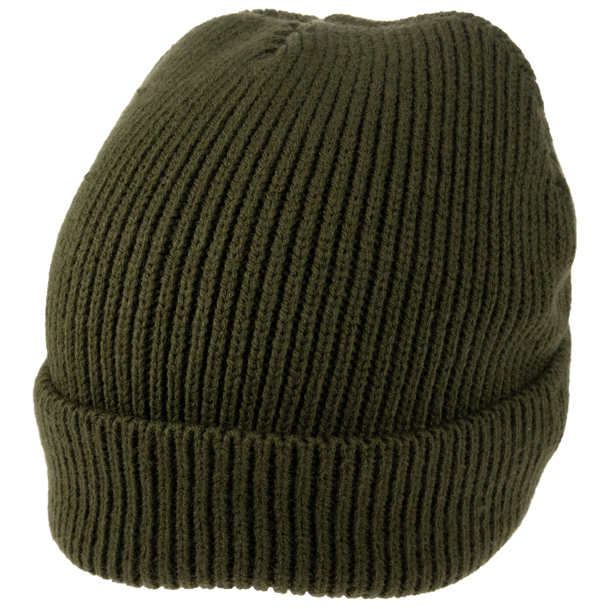 Weatherproof Vintage Fisherman Rib &amp; Heathered Beanie 2-Piece Set – Olive/Taupe
