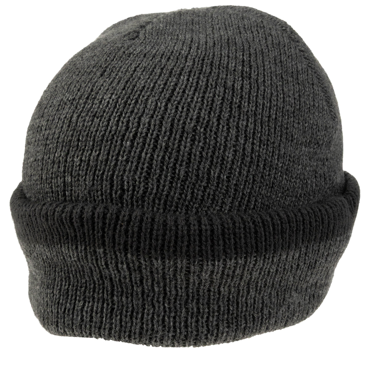 Weatherproof Vintage Fisherman Rib & Heathered Beanie 2-Piece Set – Navy/Charcoal