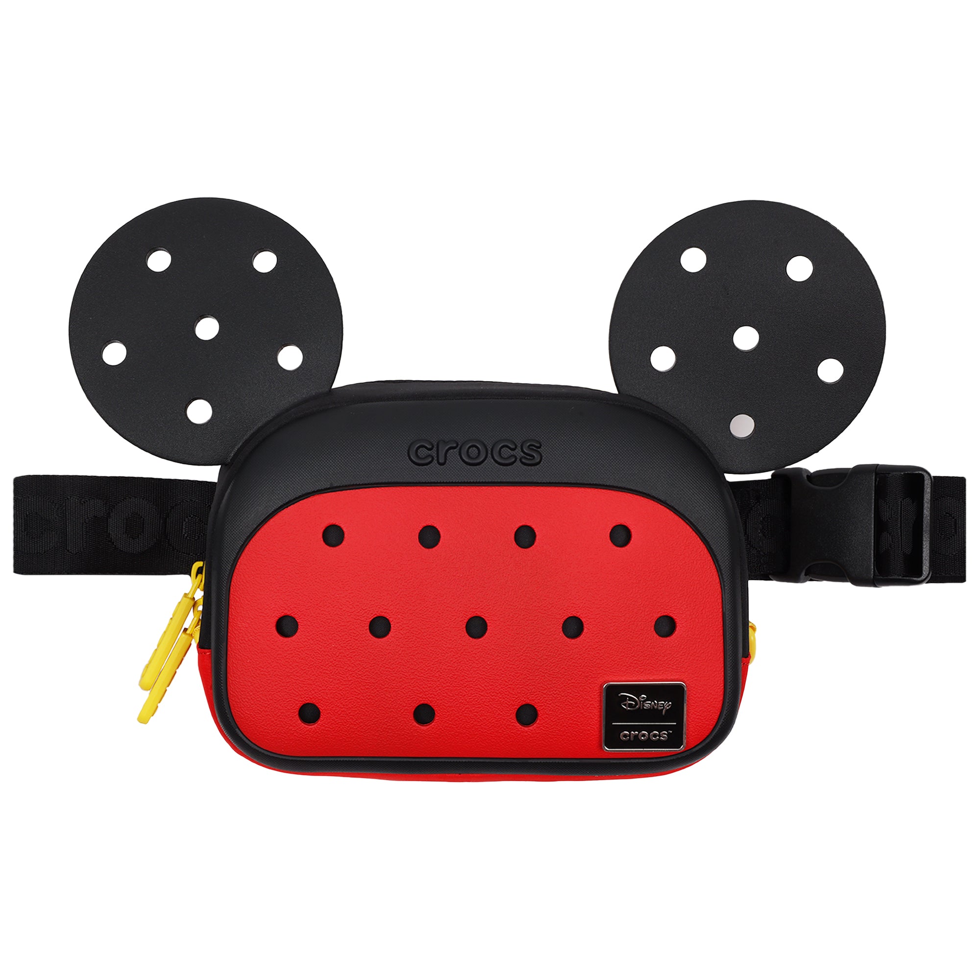 Disney Mickey Mouse x Crocs 3D Ears Belt Bag – Officially Licensed Waist Pack