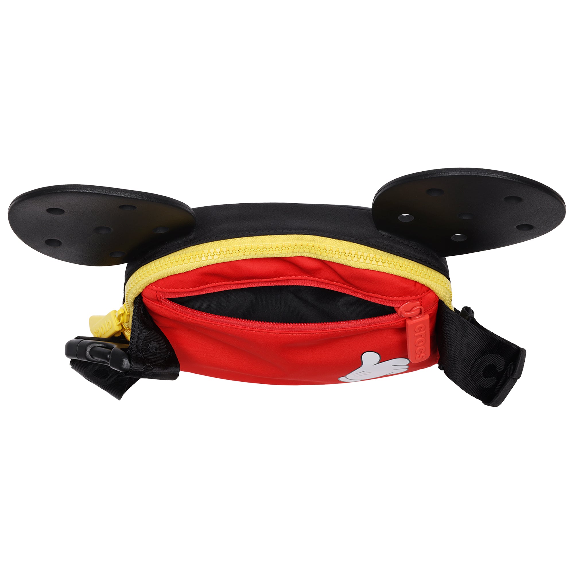 Disney Mickey Mouse x Crocs 3D Ears Belt Bag – Officially Licensed Waist Pack