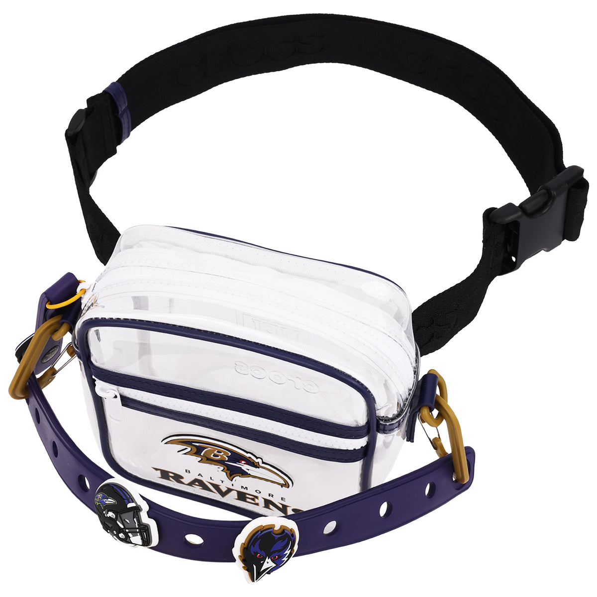 Crocs x NFL Baltimore Ravens Stadium Bag