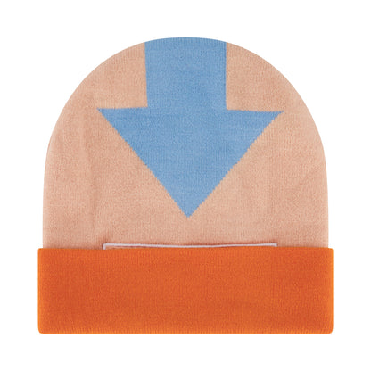 Avatar The Last Airbender Knitted Winter with Cuff Beanie Hat, Multi, One Size