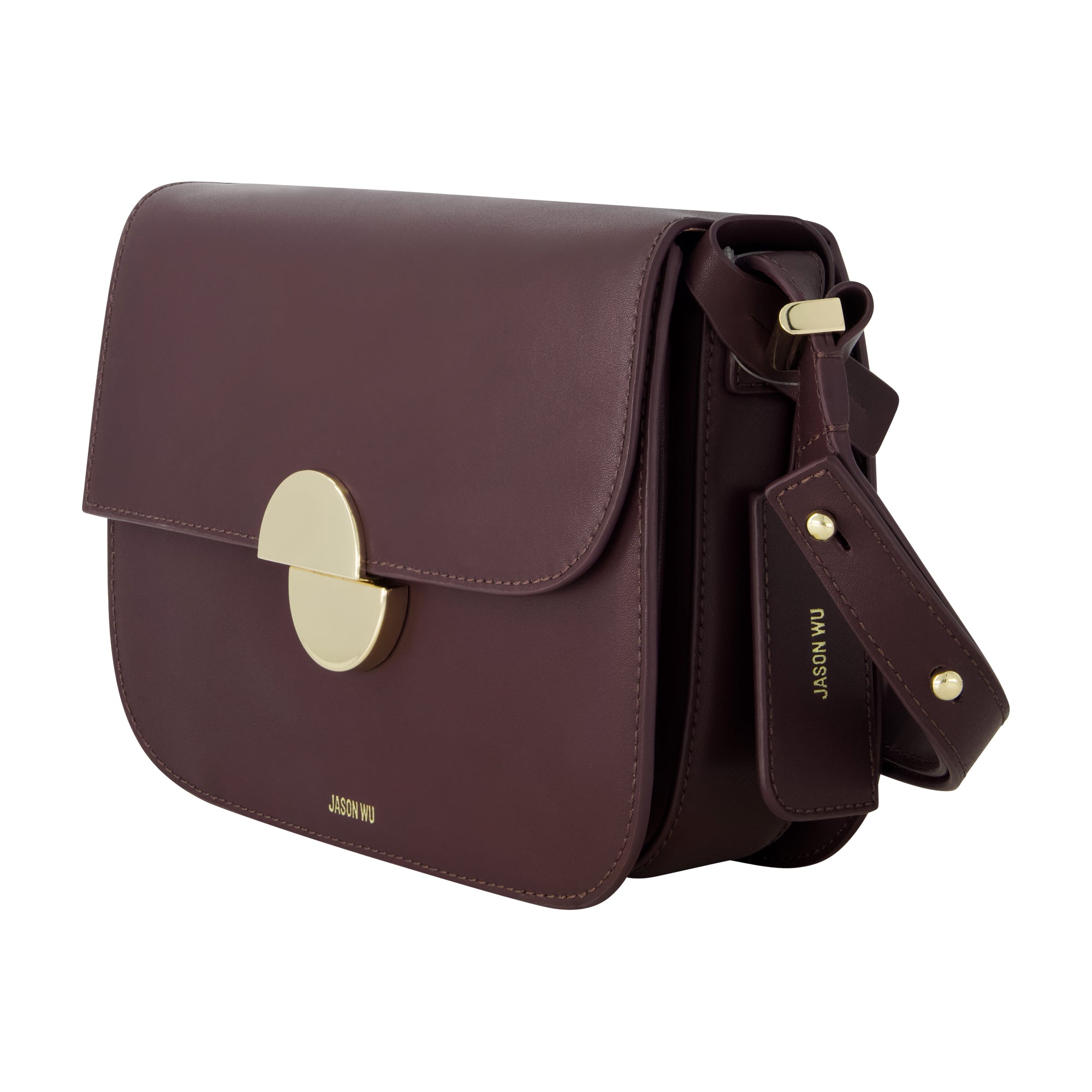 Jason Wu Black Shoulder Bag, Grape