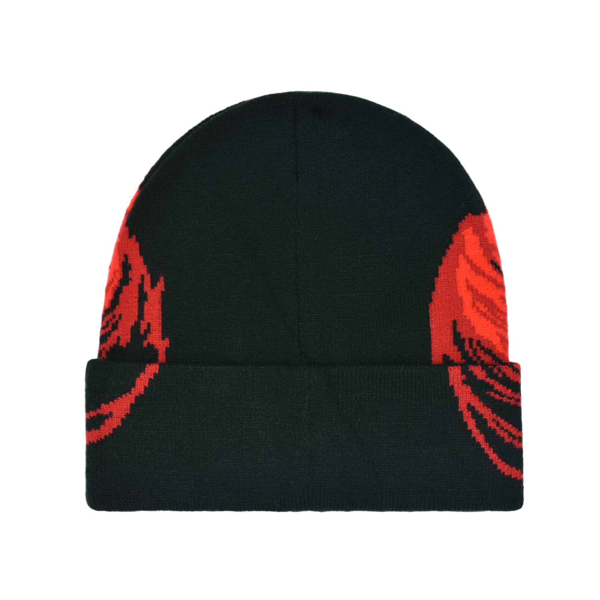 IT Pennywise Roll Down Winter Cuffed Beanie Hat, Black, One Size