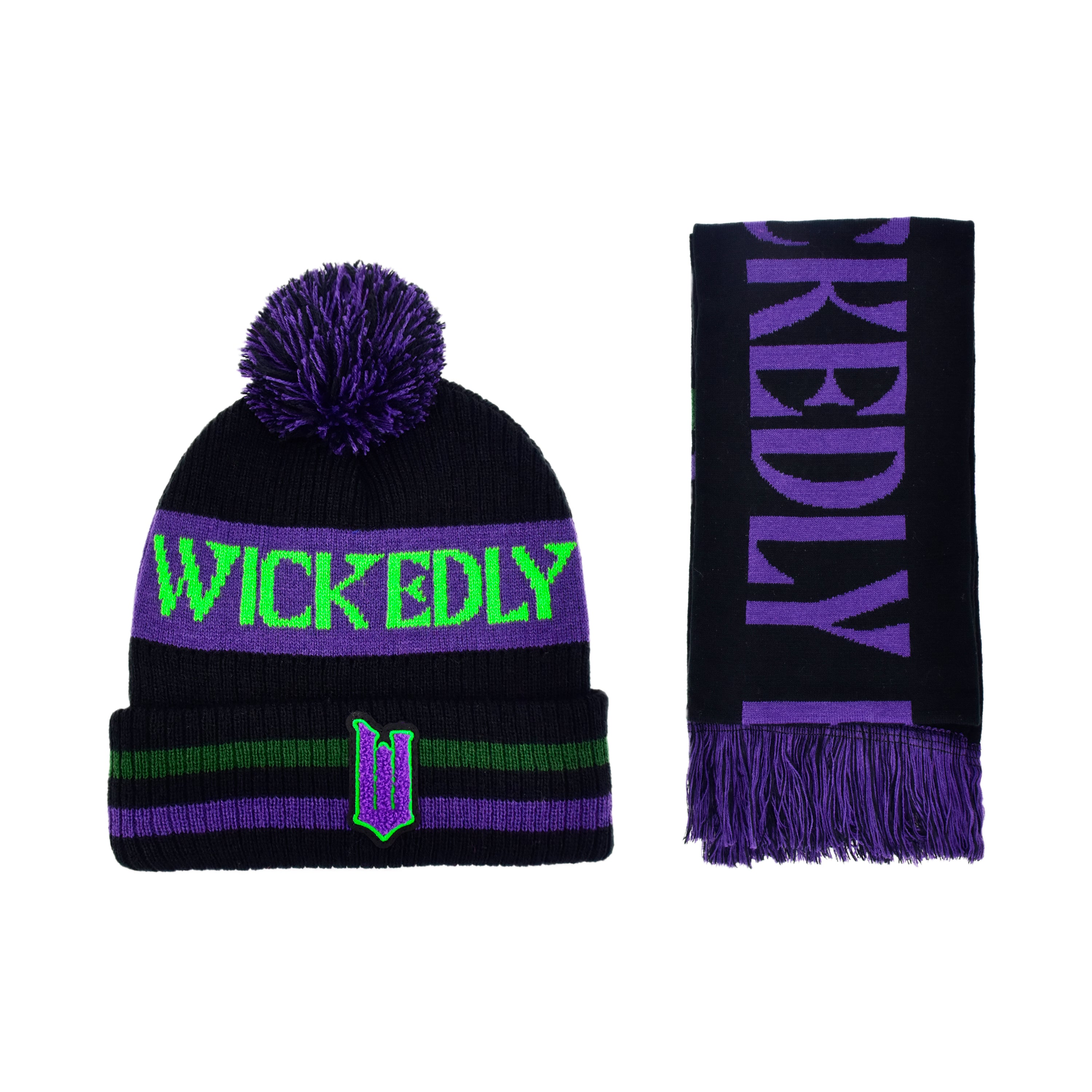 Wickedly Beautiful Beanie & Scarf Set