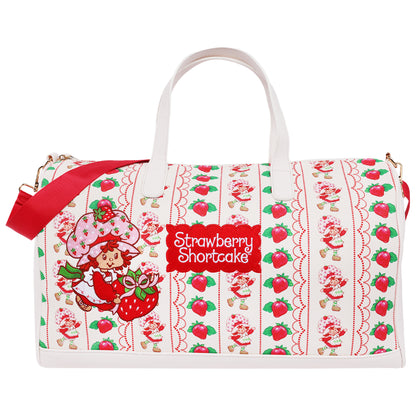 Strawberry Shortcake Lace Print Weekender Duffel Bag