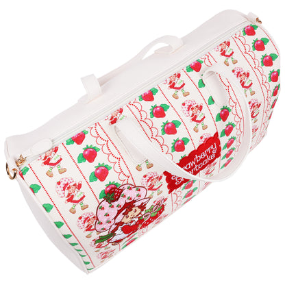 Strawberry Shortcake Lace Print Weekender Duffel Bag