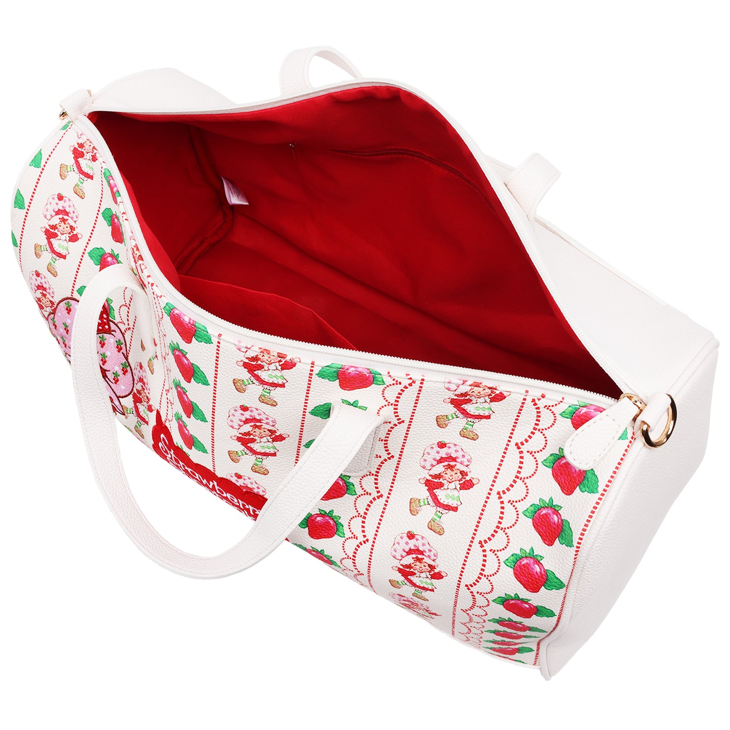 Strawberry Shortcake Lace Print Weekender Duffel Bag