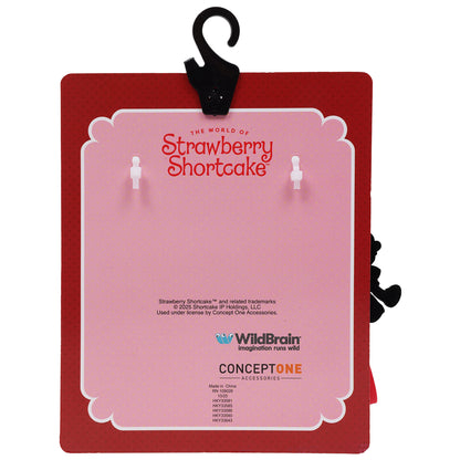 Strawberry Shortcake & Custard 3D Keychain Set – Officially Licensed Lanyard Keychains (2-Pack)