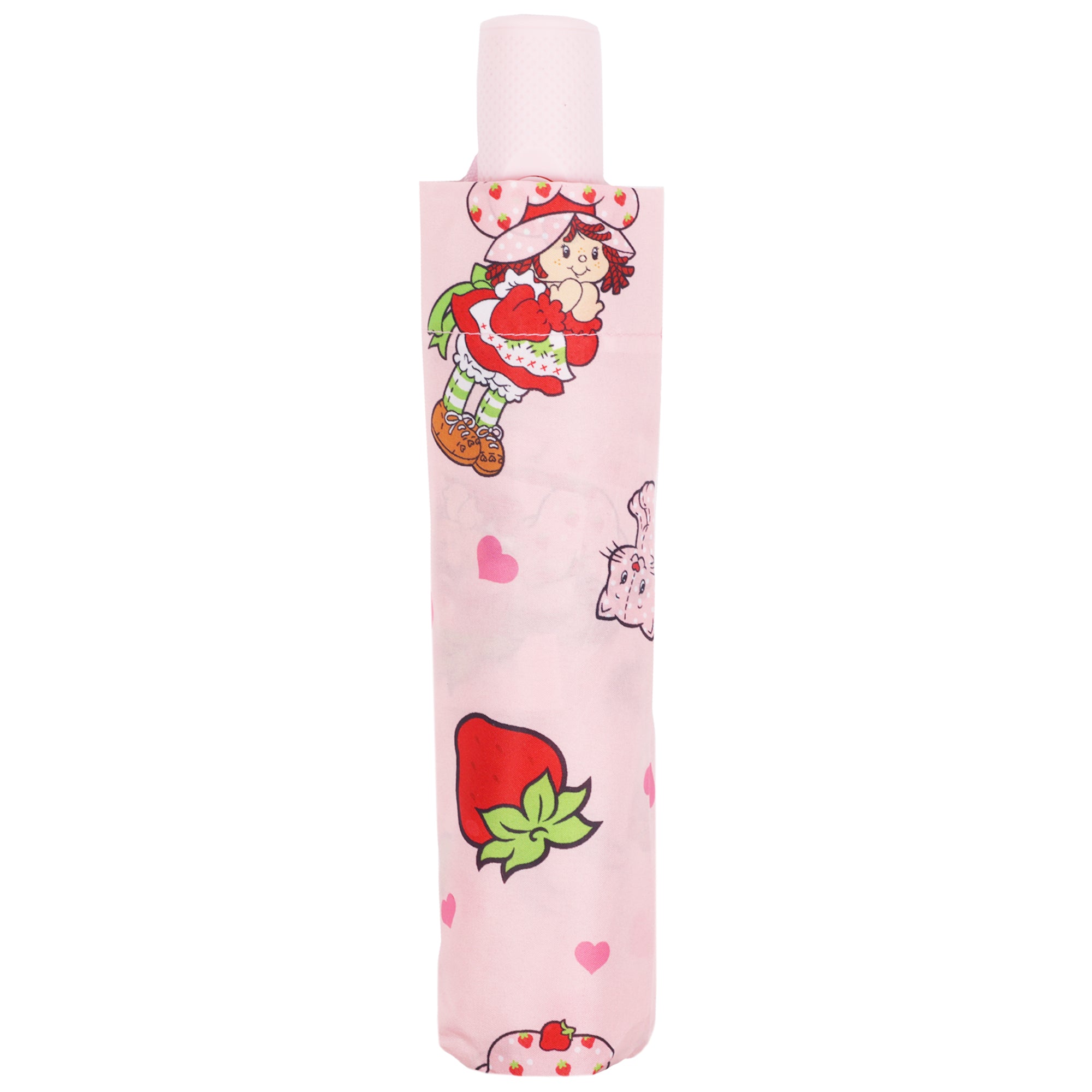 Strawberry Shortcake Heart Print Compact Umbrella