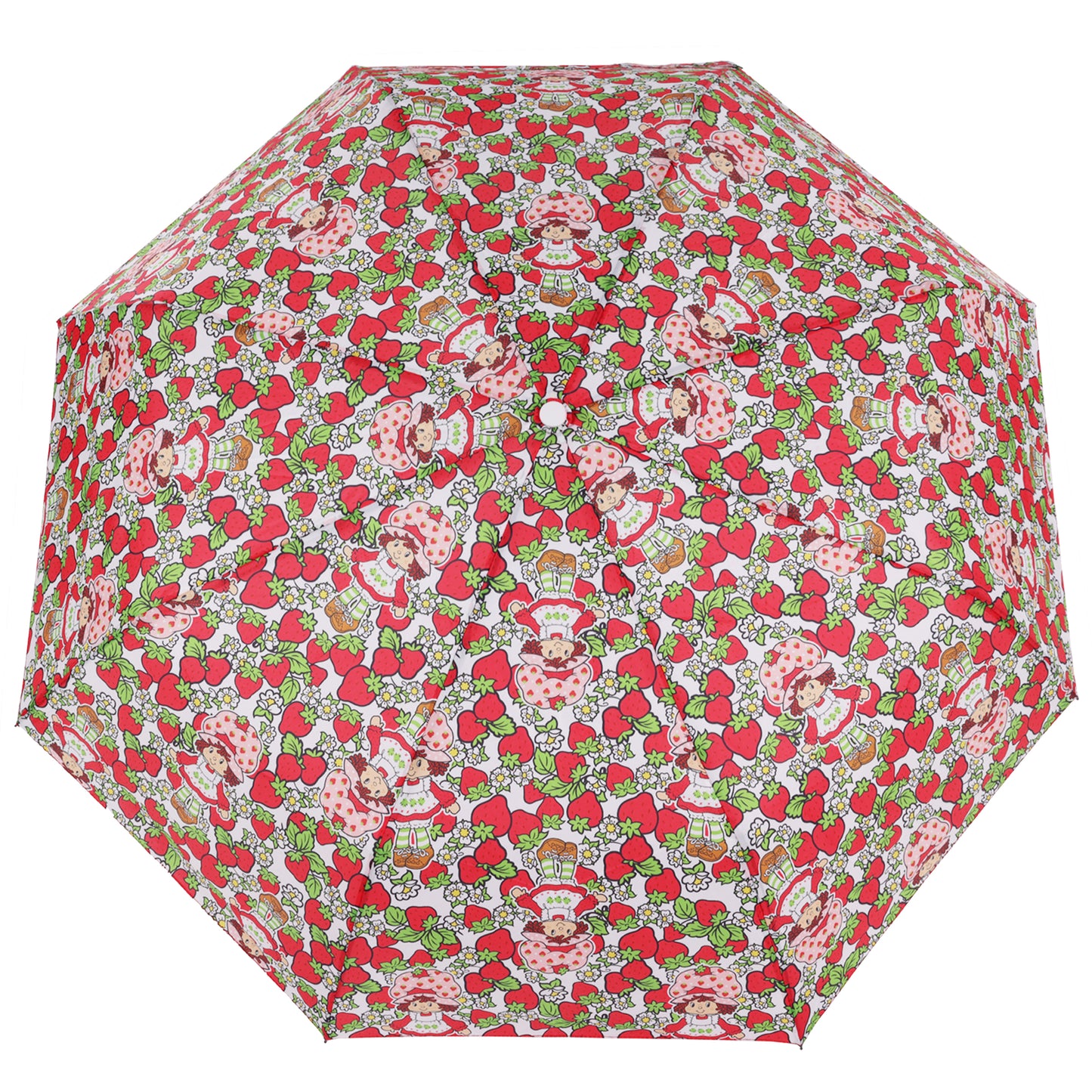 Strawberry Shortcake Toss Print Compact Umbrella