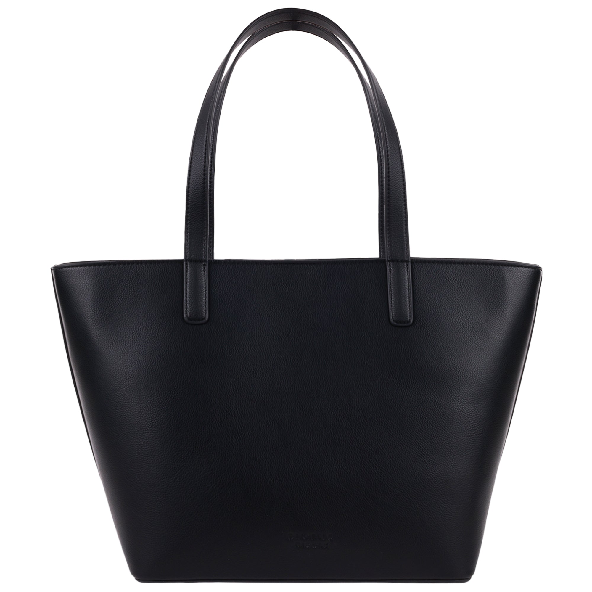 Danielle Nicole Peanuts Snoopy Minimal Black Tote Bag with Doghouse Cardholder