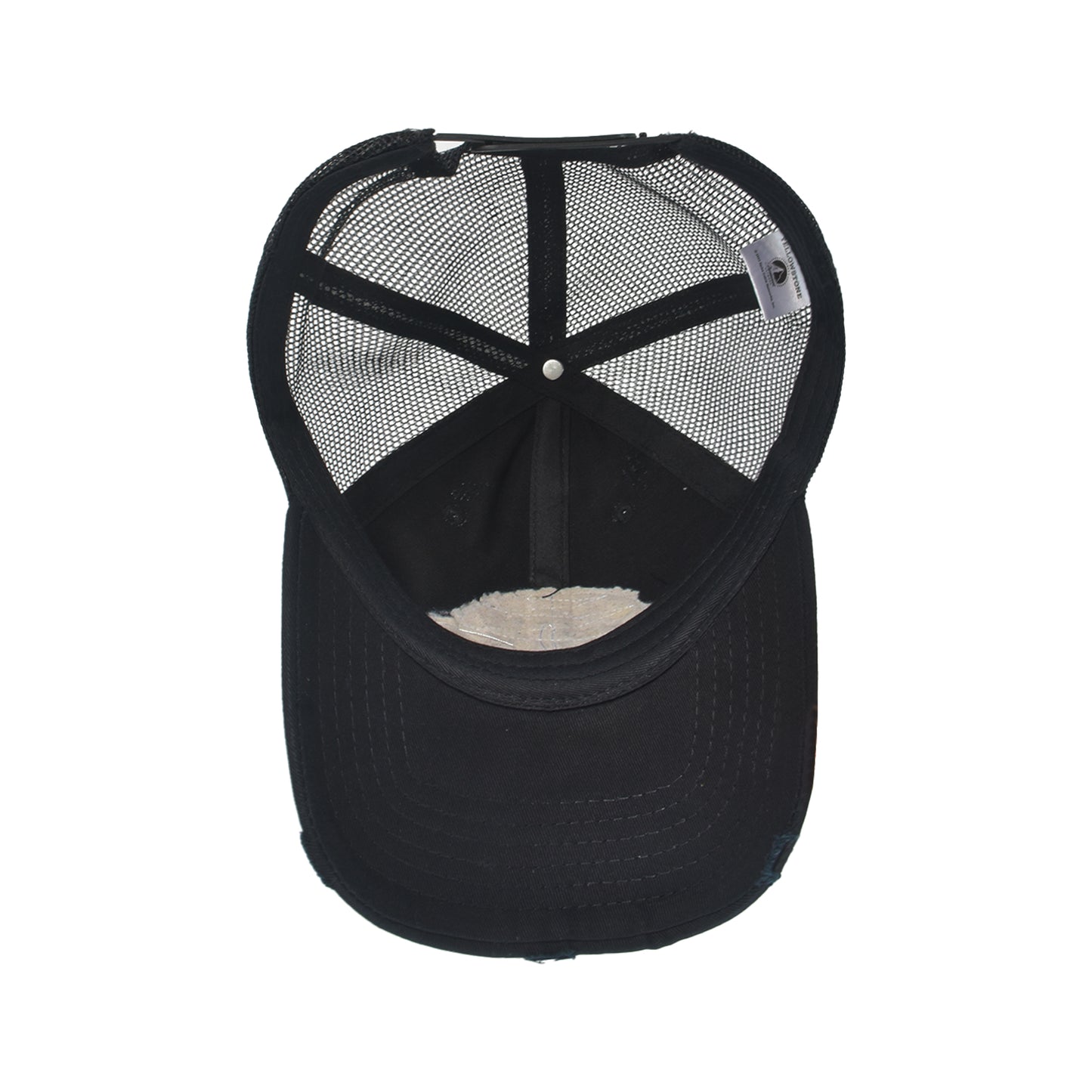Concept One Yellowstone Trucker Hat, Adjustable Snapback Mesh Baseball Hat with Curved Brim