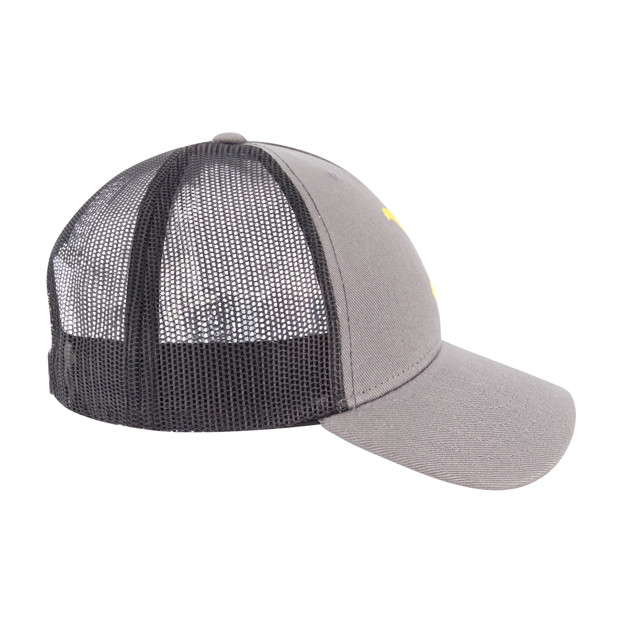 Nick Yellowstone Trucker Cap, Blk/Grey