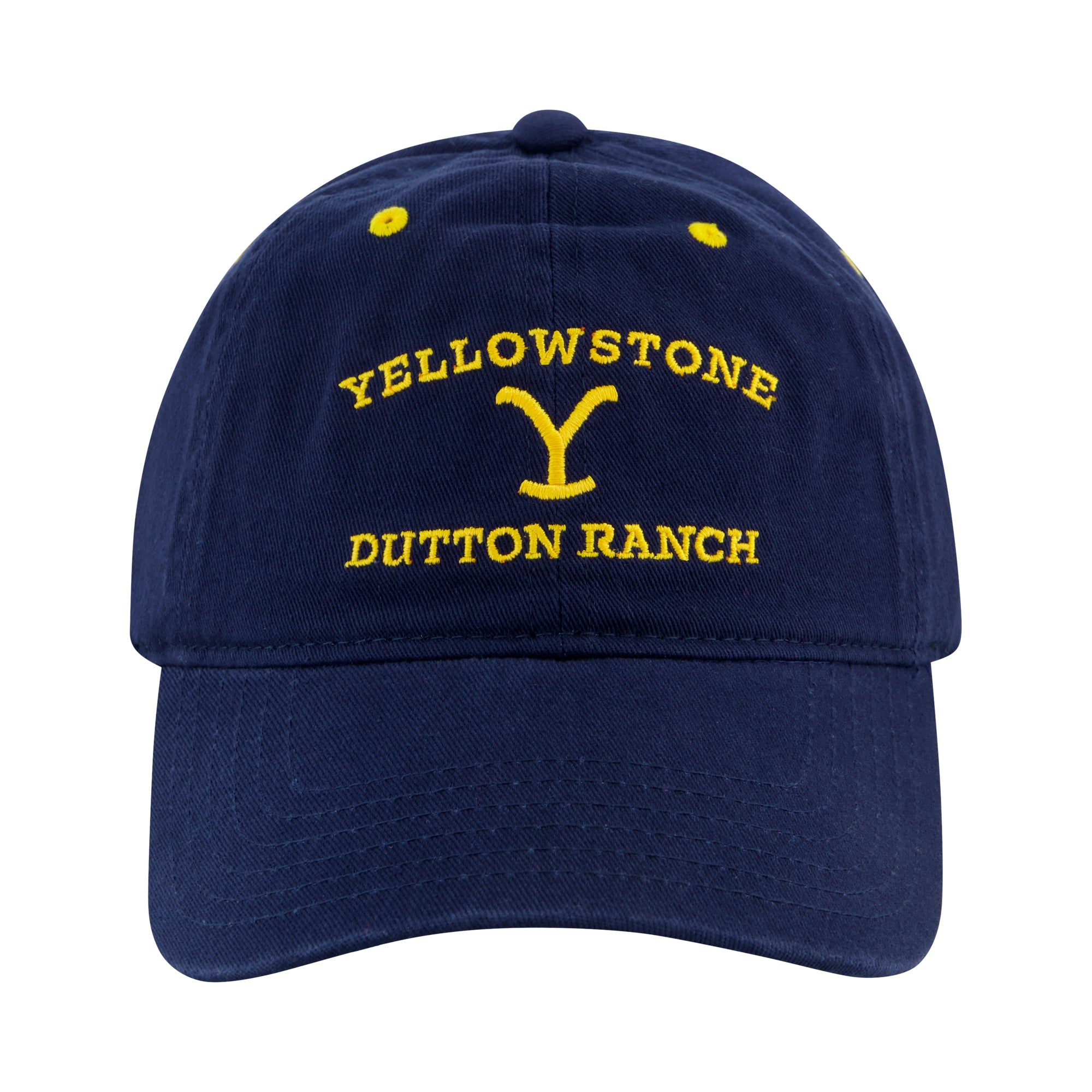 Yellowstone Dad Hat, Dutton Ranch Adjustable Baseball Cap with Curved Brim