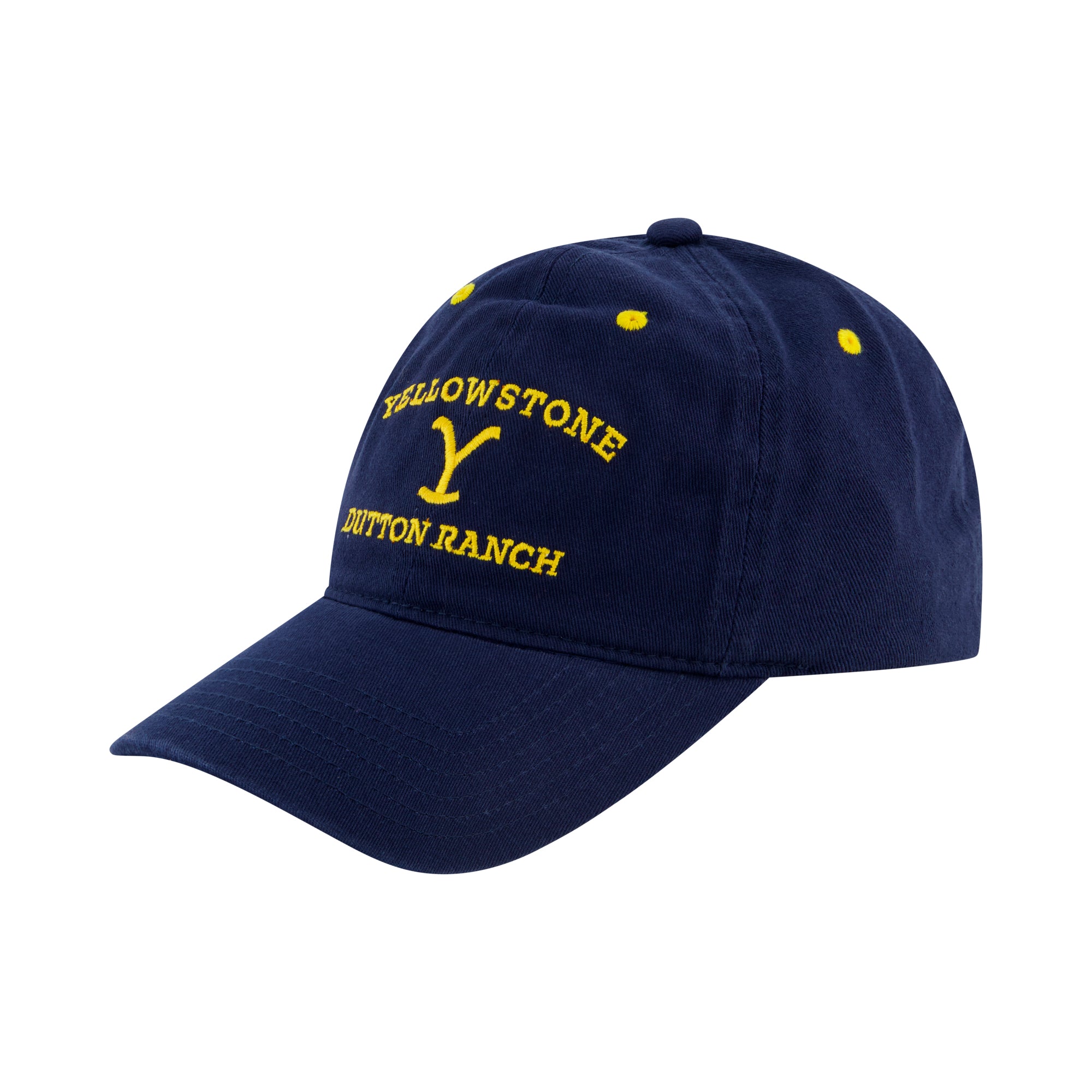 Yellowstone Dad Hat, Dutton Ranch Adjustable Baseball Cap with Curved Brim