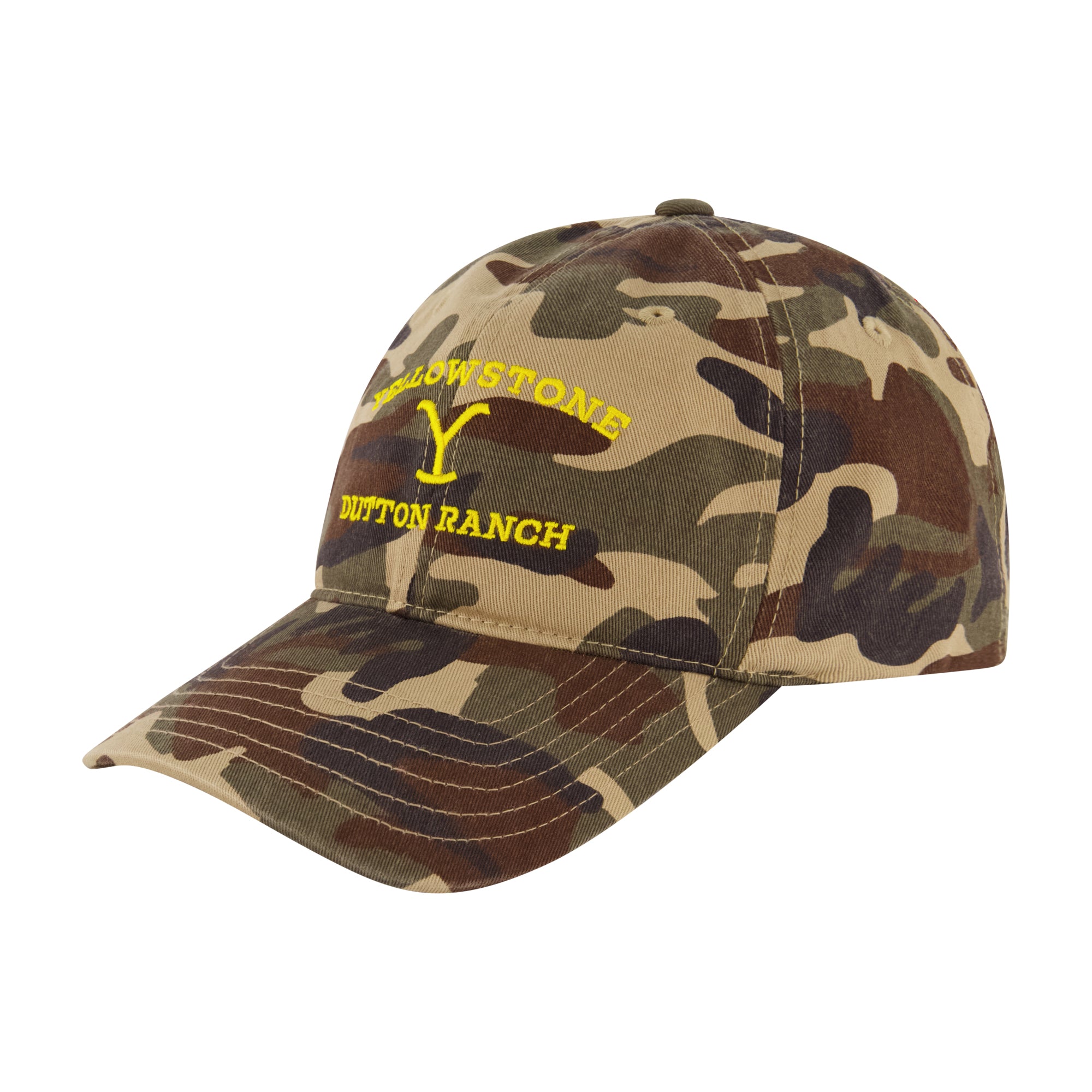 Yellowstone Dad Hat, Dutton Ranch Adjustable Baseball Cap with Curved Brim