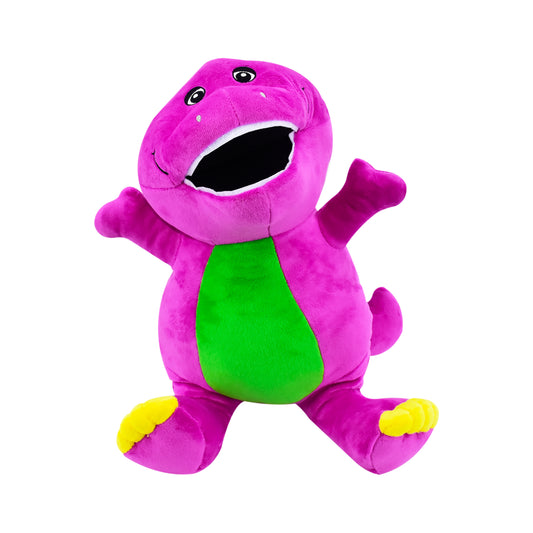 MATTEL BARNEY PLUSH BACKPACK, Purple