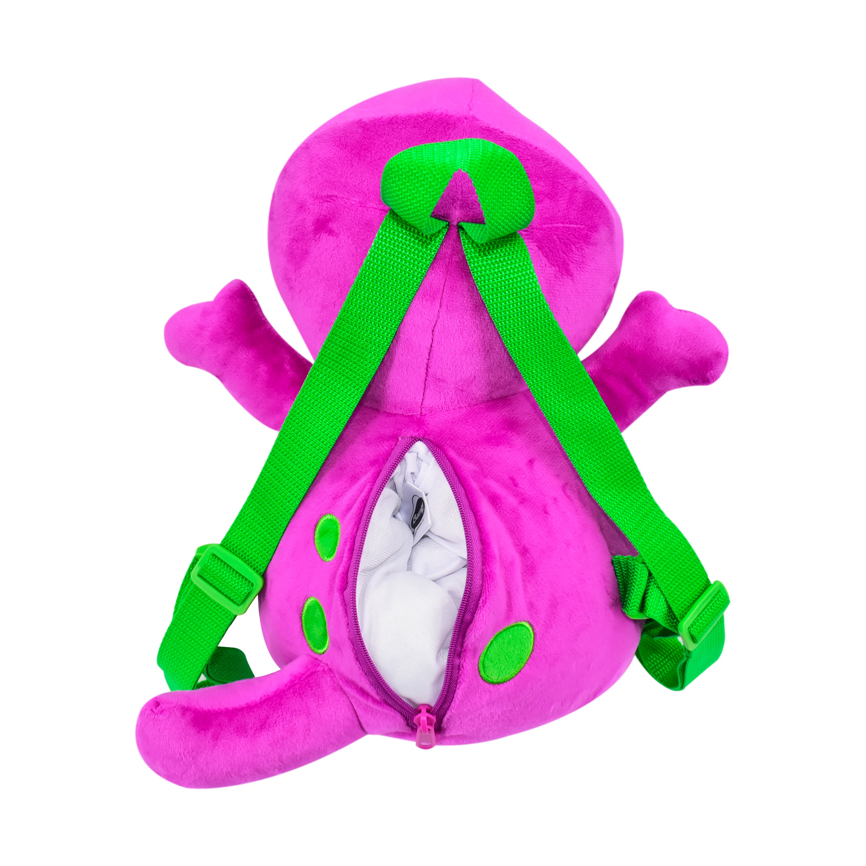 MATTEL BARNEY PLUSH BACKPACK, Purple